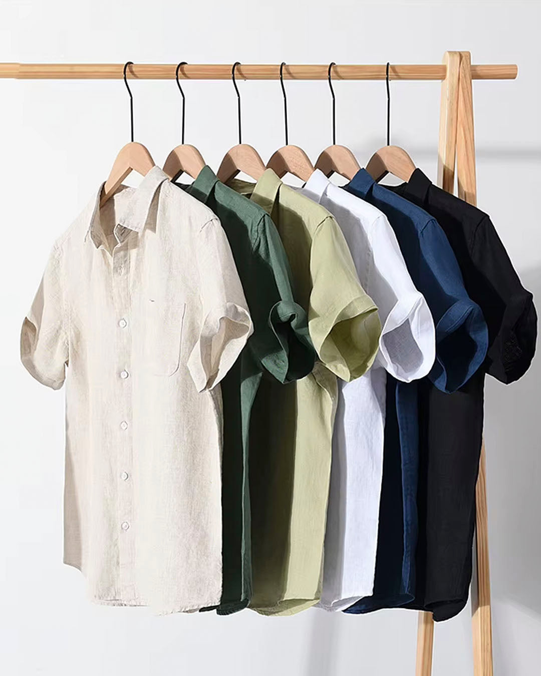 The Essencial Linen Short sleeves