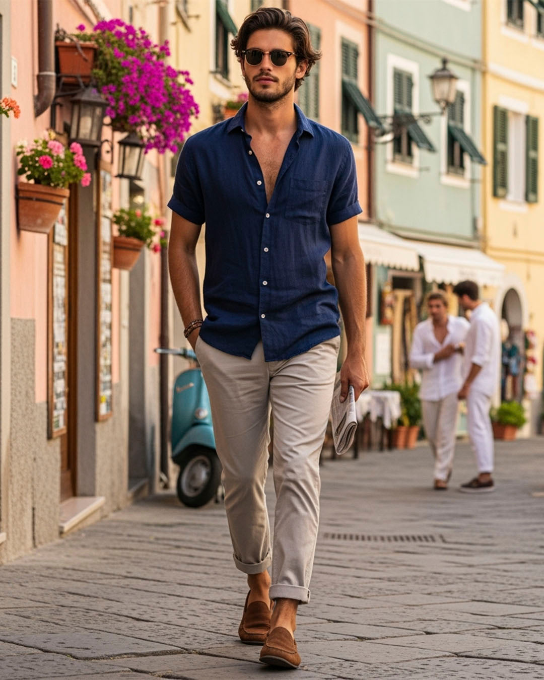 The Essencial Linen Short sleeves