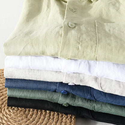 The Essencial Linen Short sleeves