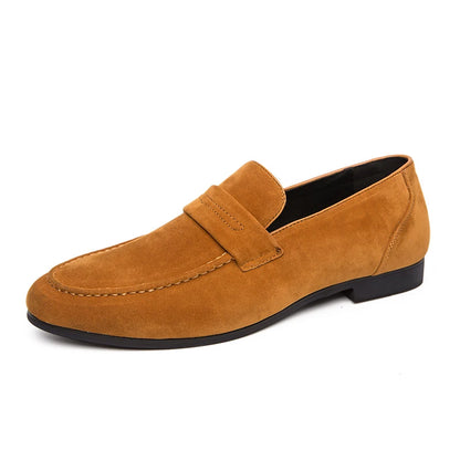 The Penny Loafers in Suede