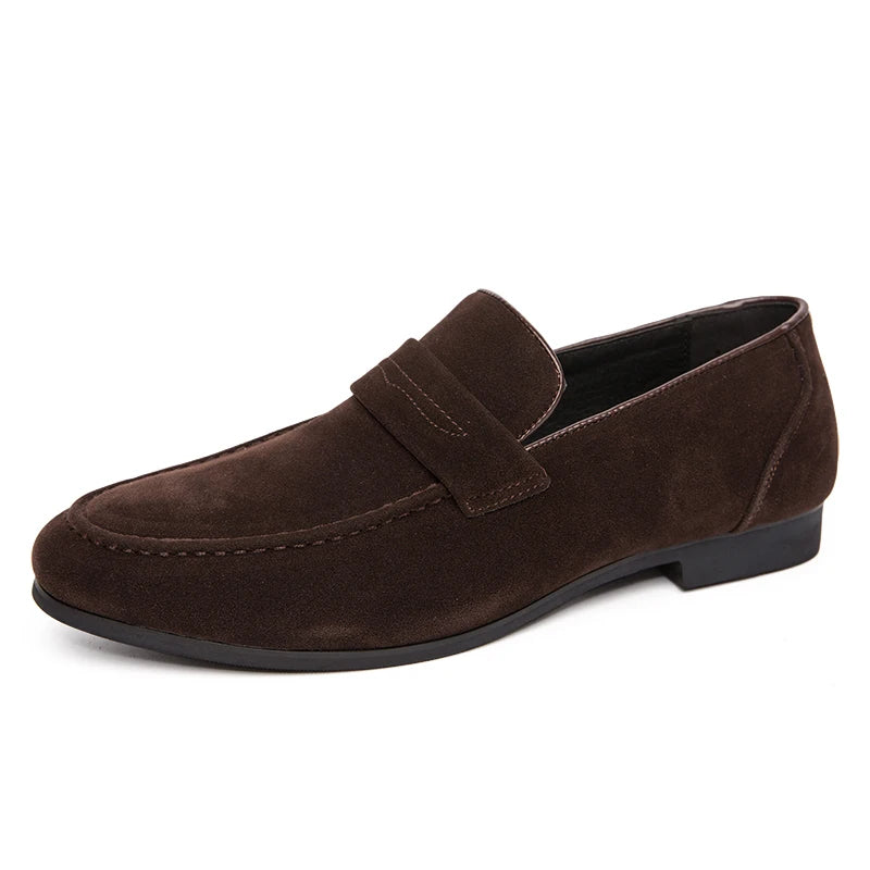 The Penny Loafers in Suede