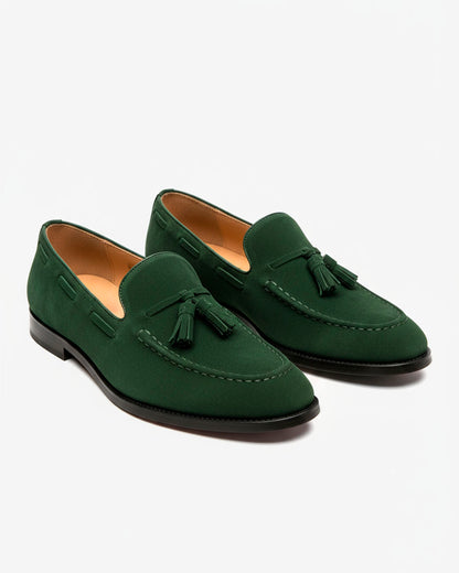 The Suede Tassel Loafers