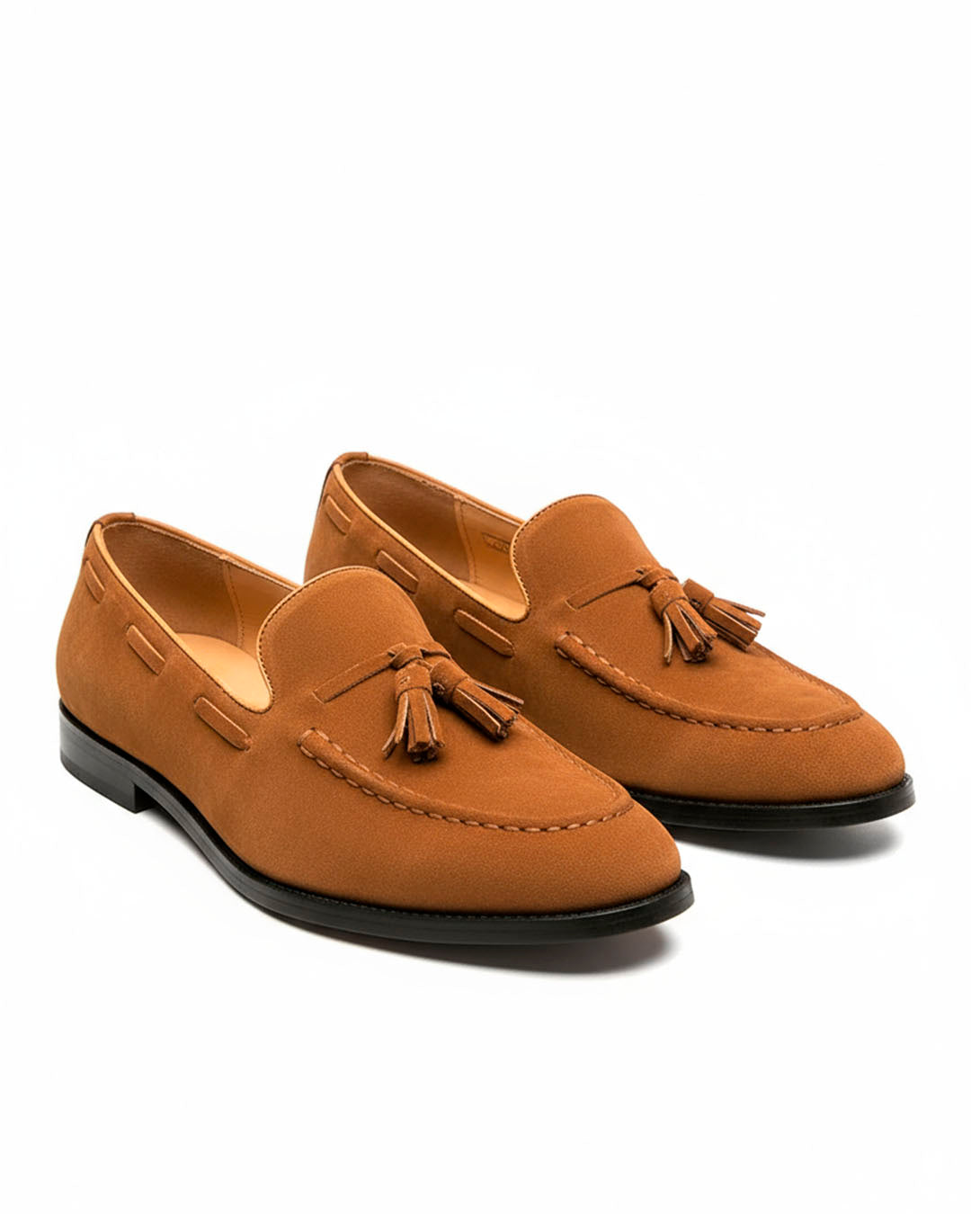 The Suede Tassel Loafers