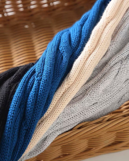 The Cable Knit Half-Zip