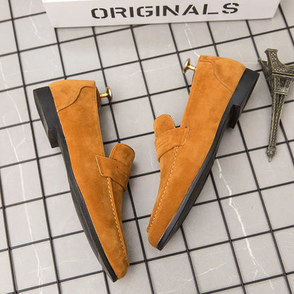 The Penny Loafers in Suede